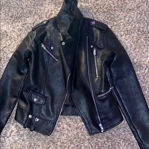 leather jacket